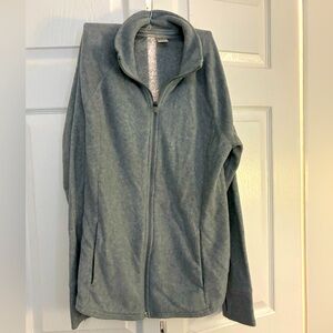 Old Navy Active Fleece, size large, gray, thumb holes
